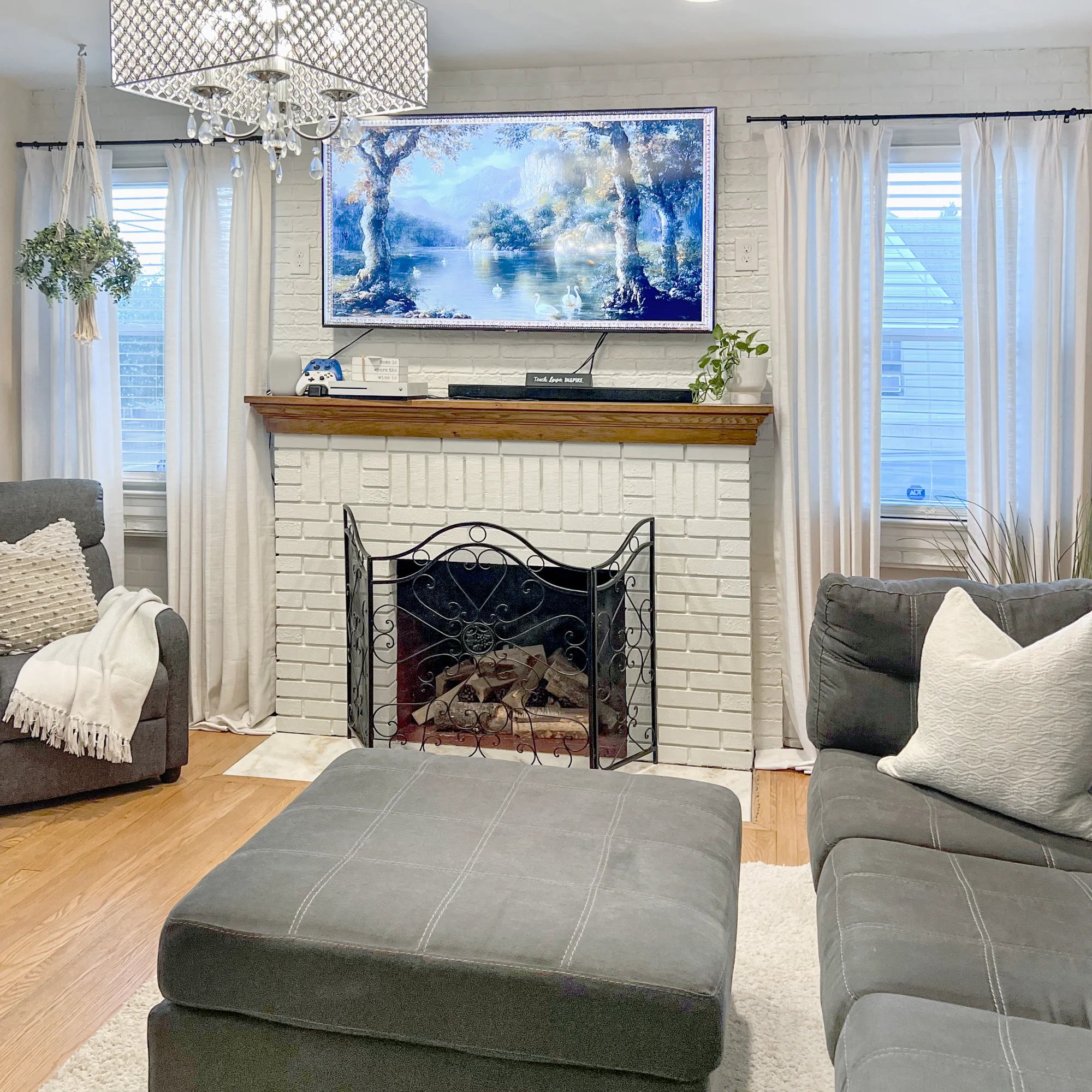 Emilia Cotton Drape Pleated Curtains for an Elegant Cotton-Blend Look with a Refined Touch