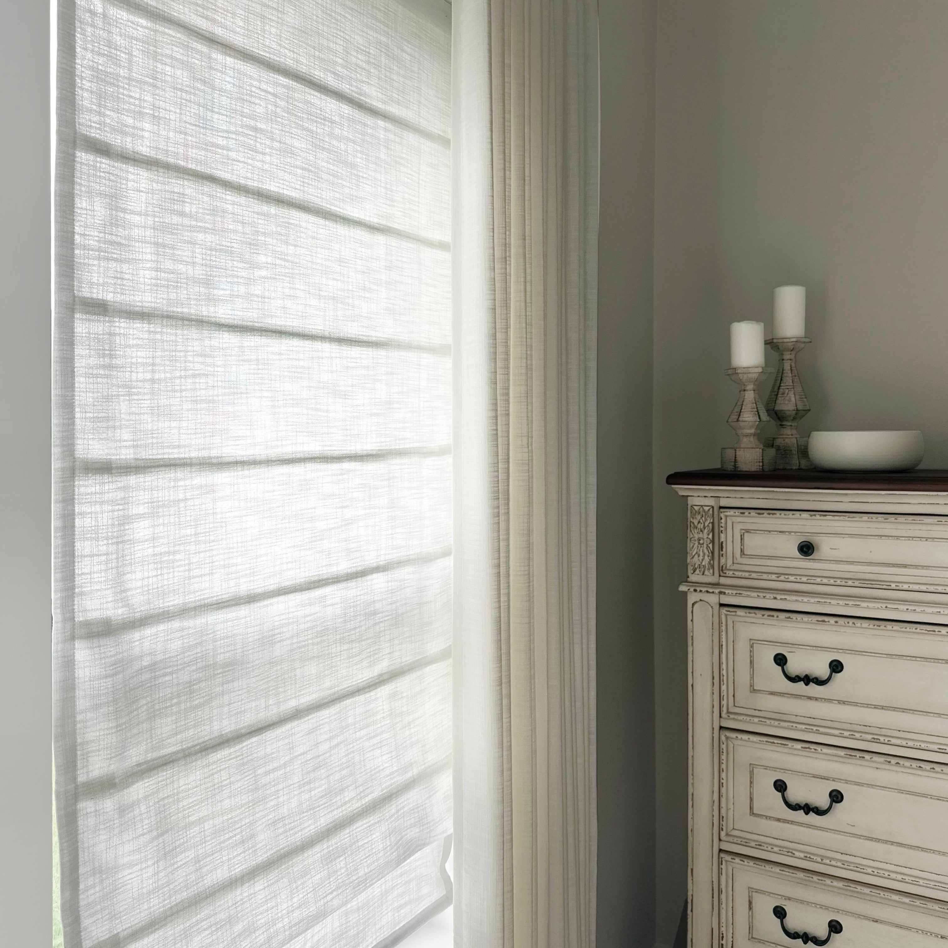 Emilia Cotton Roman Shades