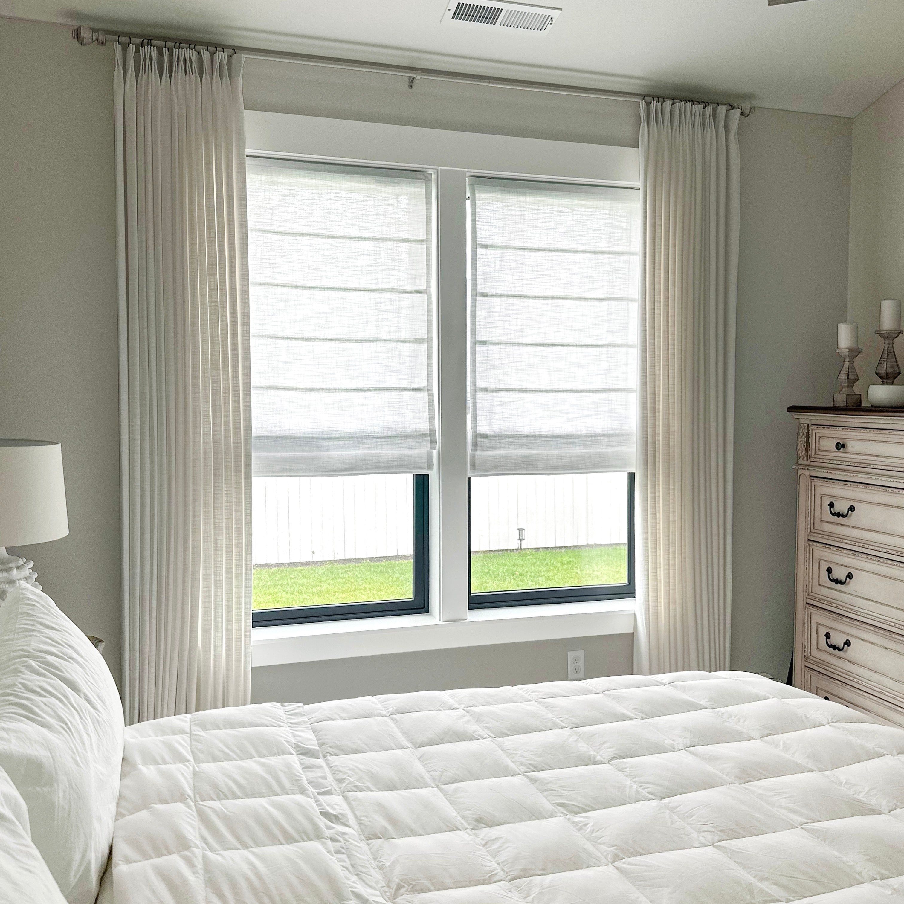 Emilia Cotton Roman Shades