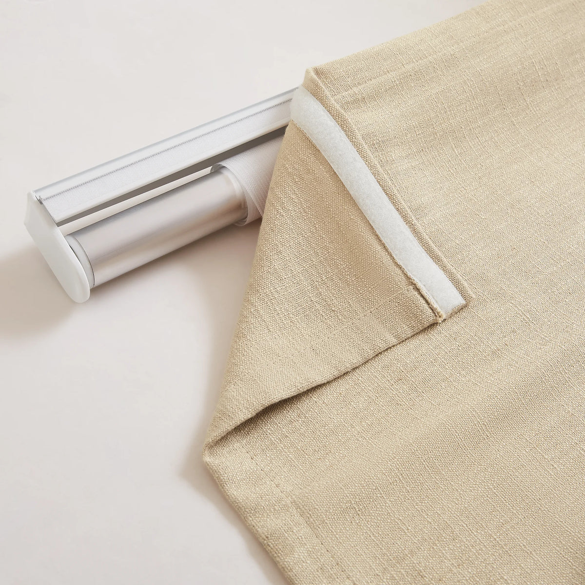Emilia cotton roman shades model 1908-4 scene 5 showcasing window curtain design