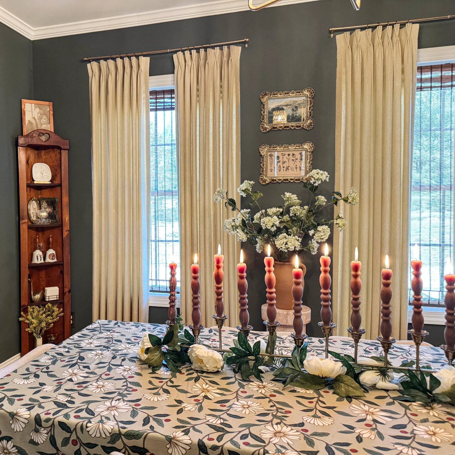 Esmira Woven Texture Cotton-Linen Blend Drapes