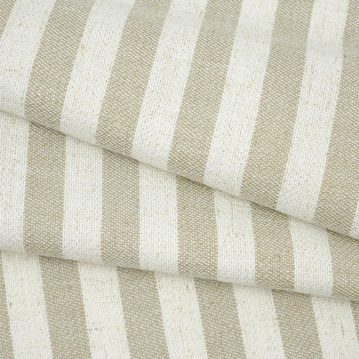 Evelora Linen Striped Jacquard Light Filtering Drapery