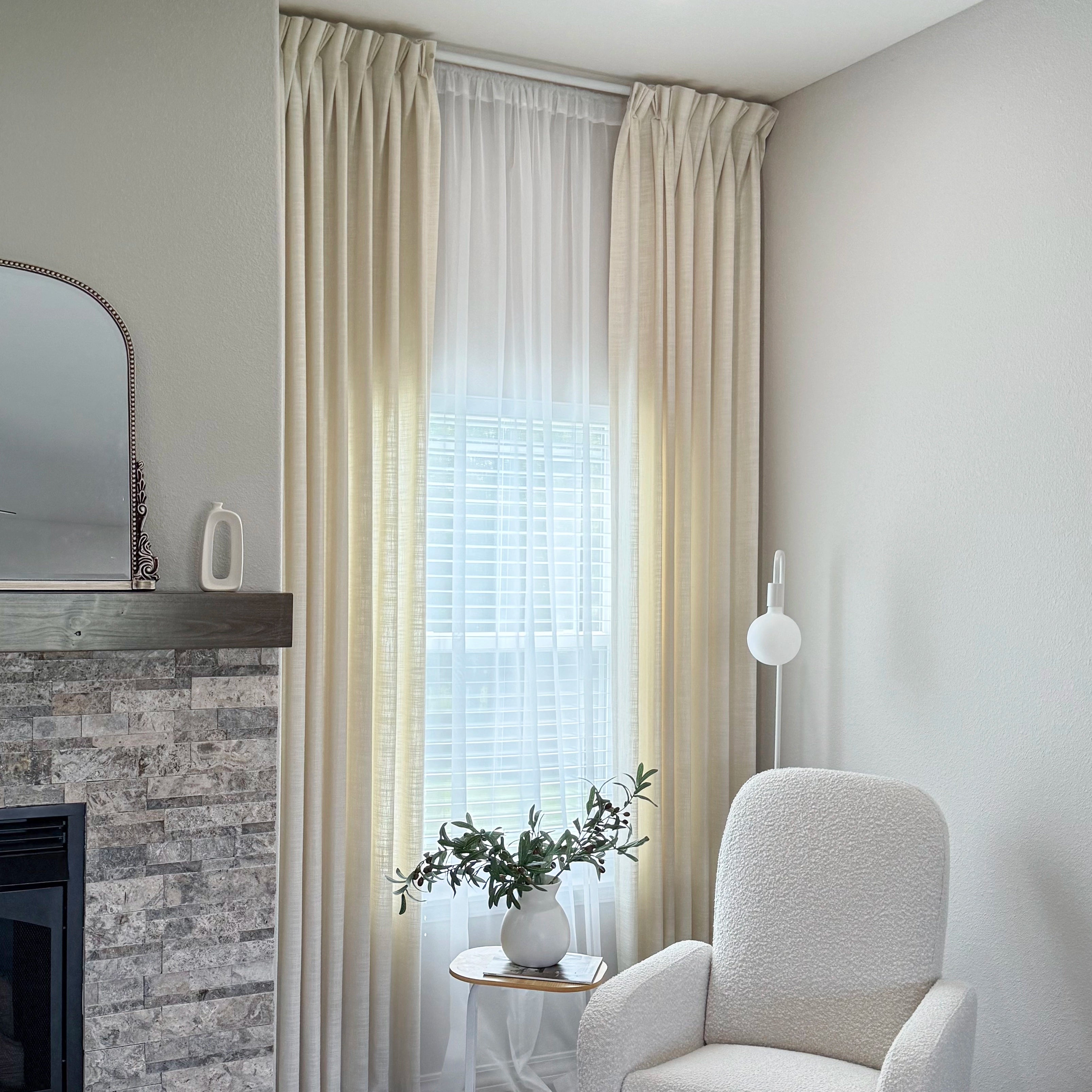 Fiora cotton curtains 9520-2_1, elegant custom drapes showcased with premium fabric and tailored design for home decor