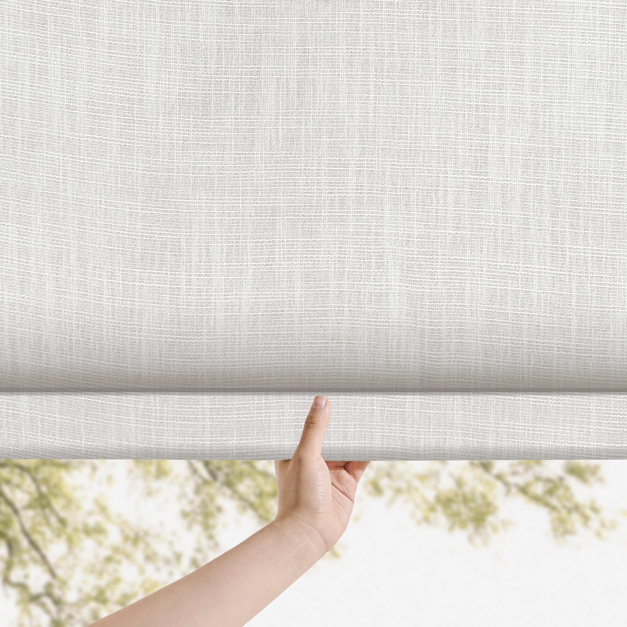 Fiora Cotton Roman Shades