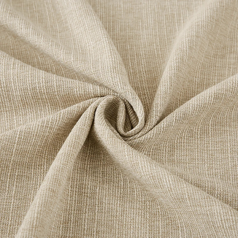 Freshine Fiora Cotton Blend Linen Look Curtains for Elegant and Light-Blocking Drapes in Every Room