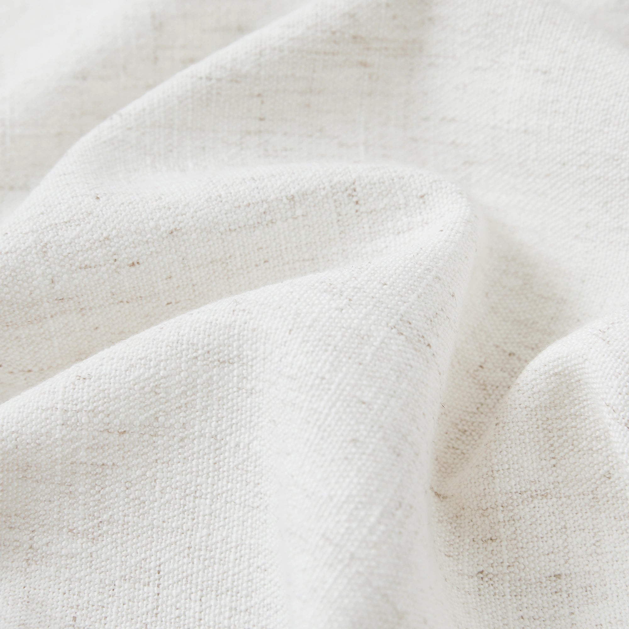 Gwynara 607-1 linen-cotton blend curtain, natural cotton texture, timeless and durable, detail display