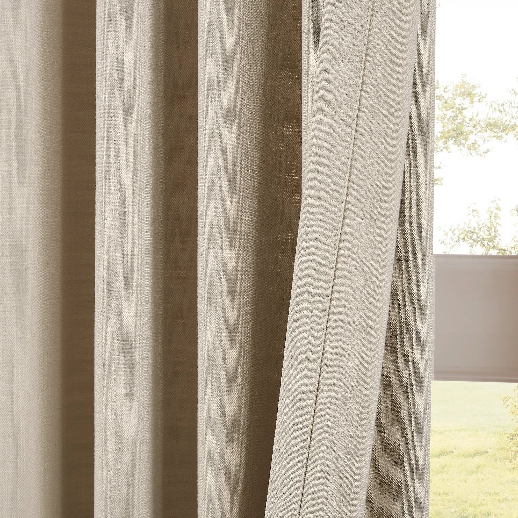 Ilythra Soft Textured Drapes – Elegant and Flowing Design for Modern Interiors