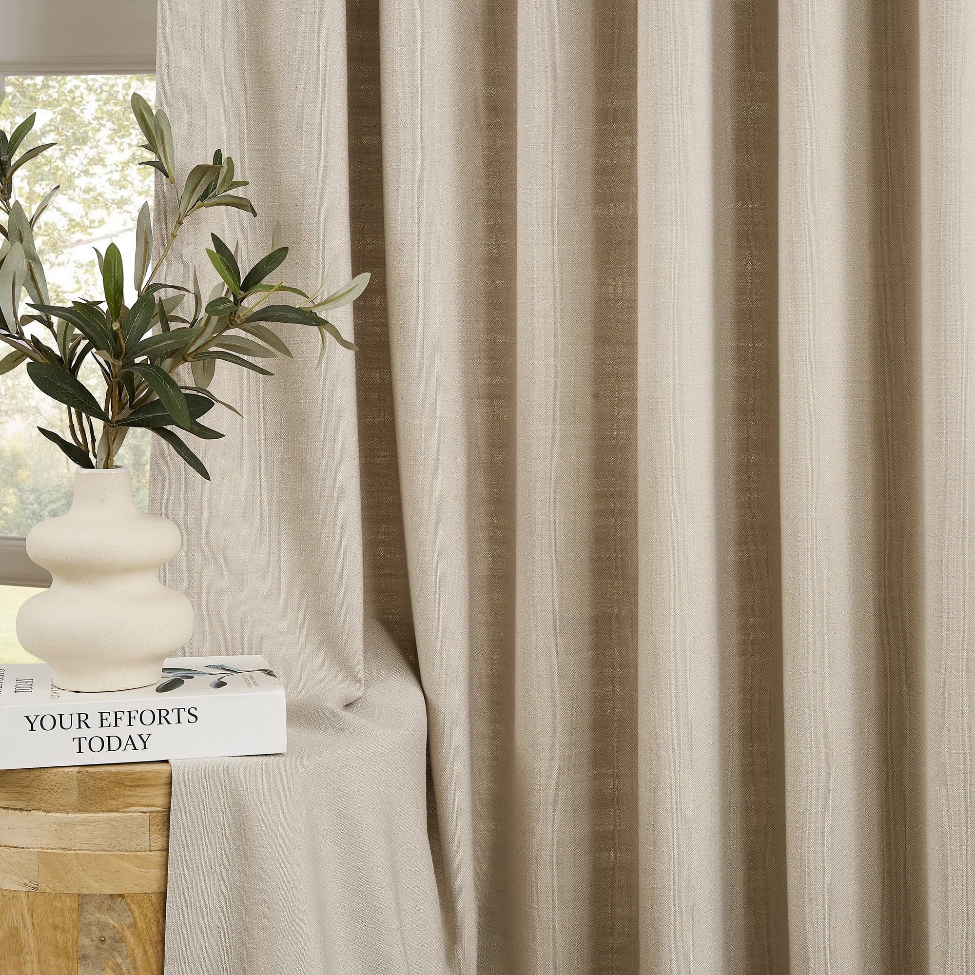 Ilythra Soft Textured Drapes – Elegant and Flowing Design for Modern Interiors