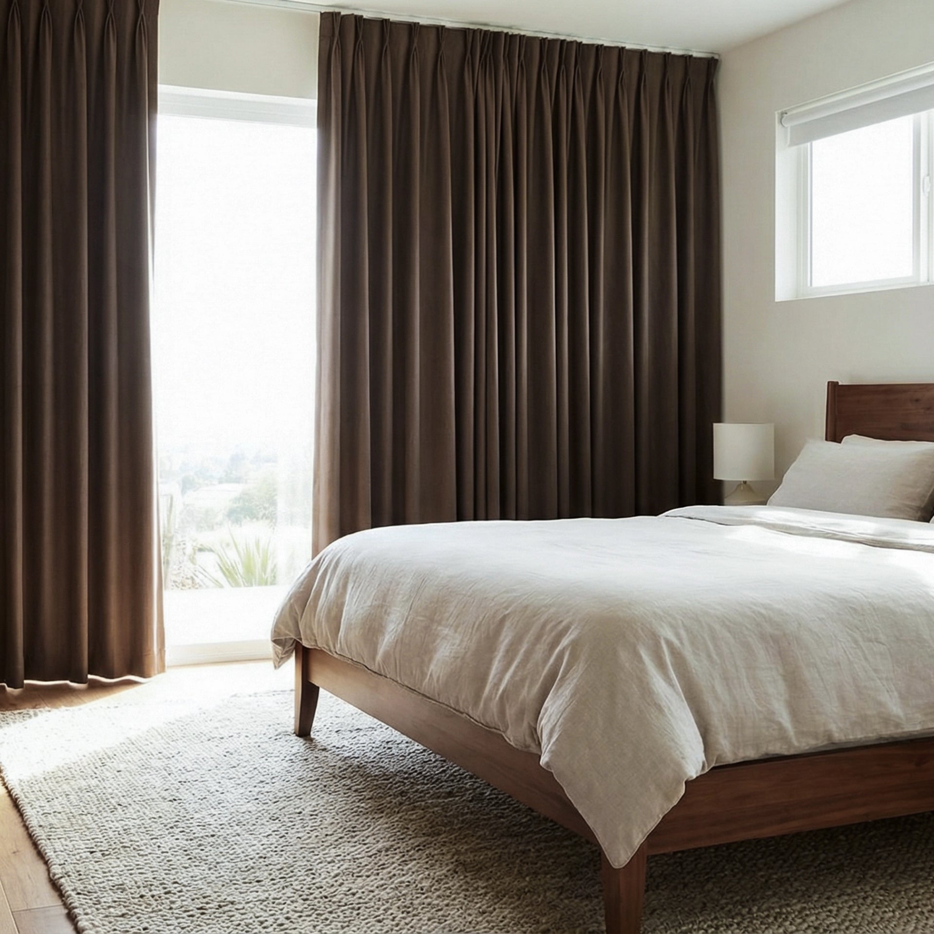 Isadora 100% Blackout Curtains - Light Blocking Drapes for Living Room and Bedroom