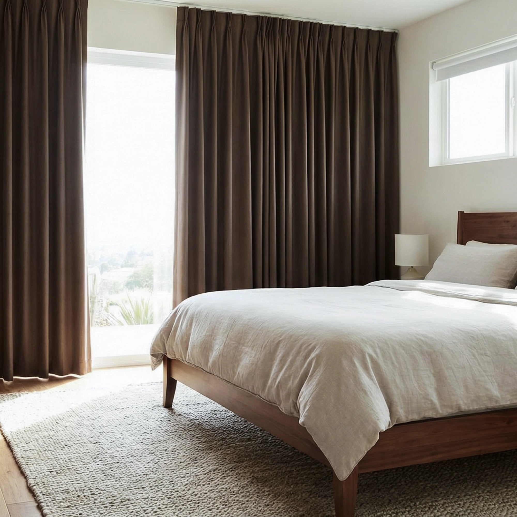 Isadora 100% Blackout Curtains - Light Blocking Drapes for Living Room and Bedroom