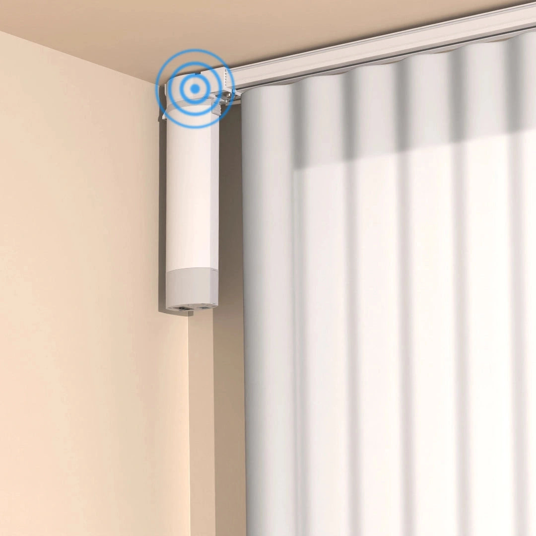 Kaelen Custom Wired Motorized Curtain Track