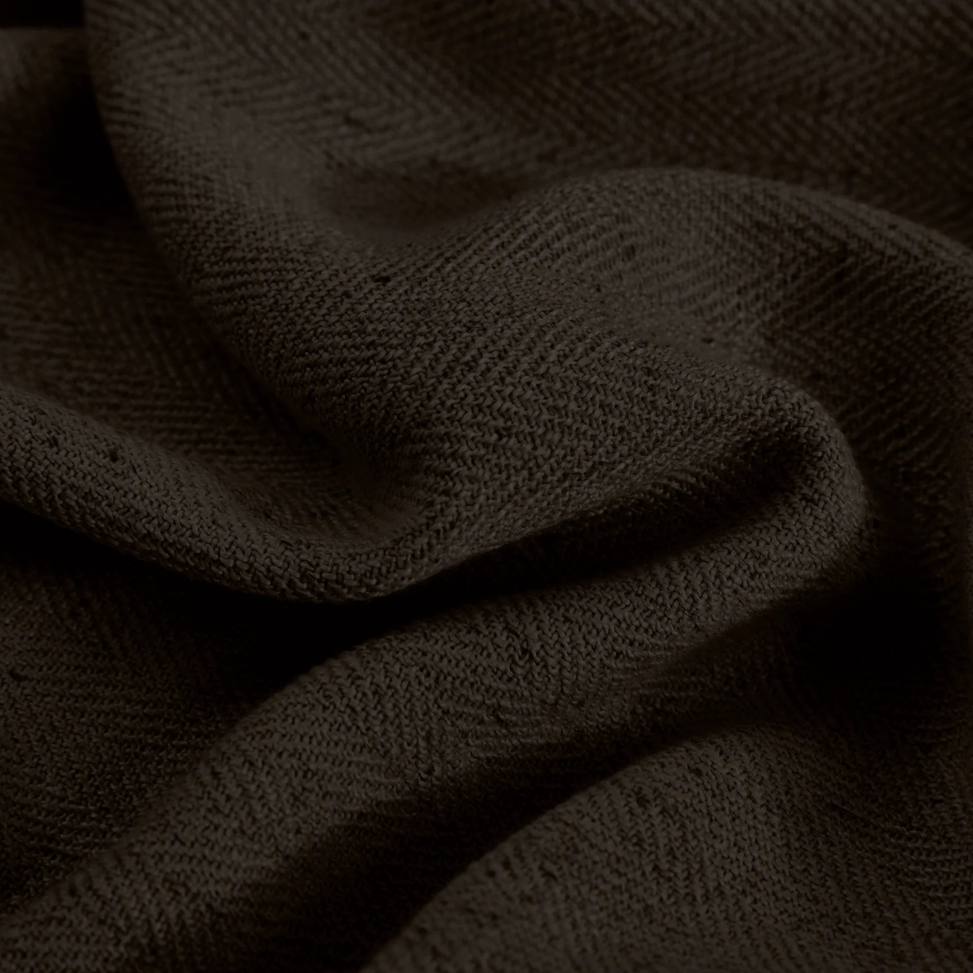 Liranne 958-17 linen cotton blend curtain, warm and elegant, detail display