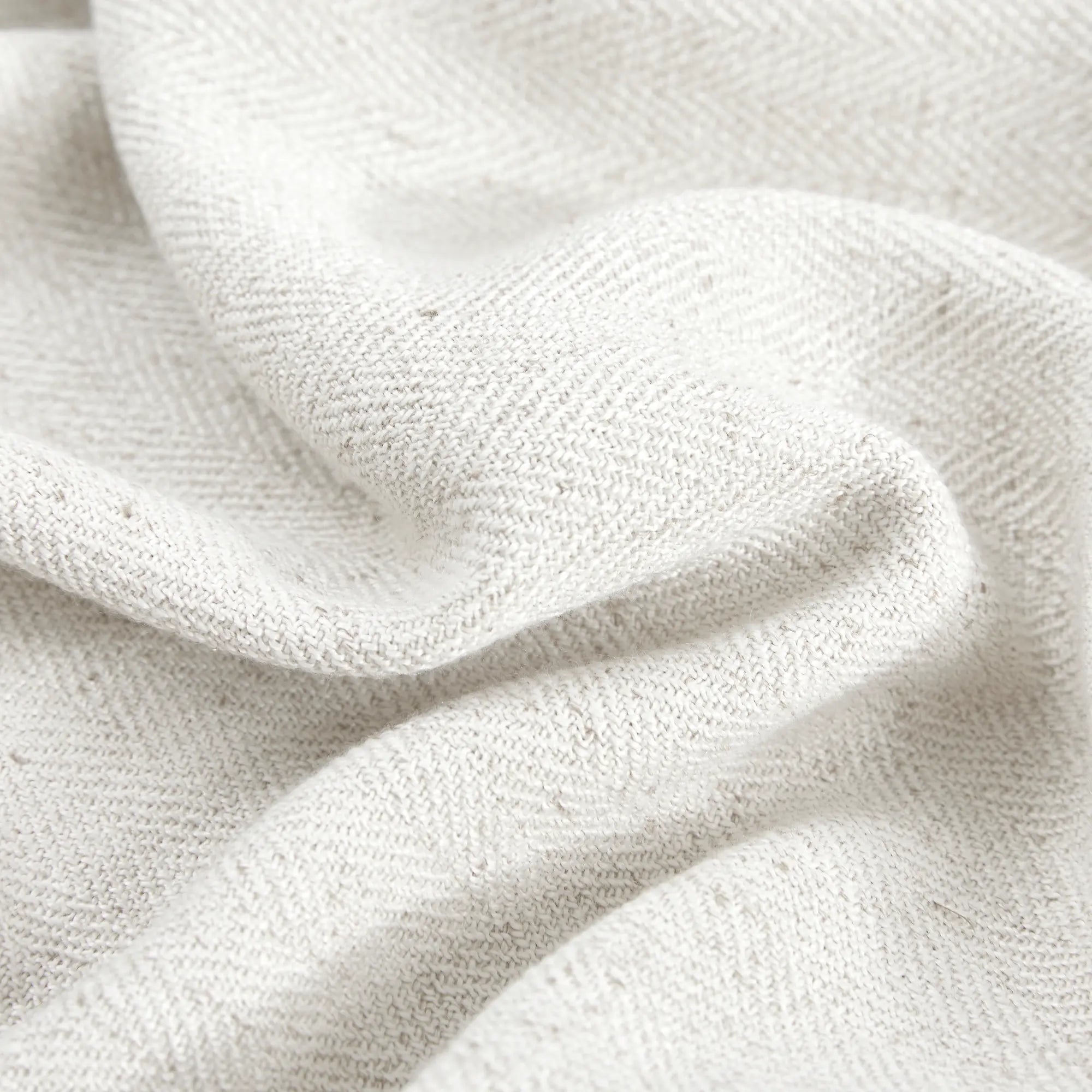 Liranne 958-1 linen cotton blend curtain, warm and elegant, detail display