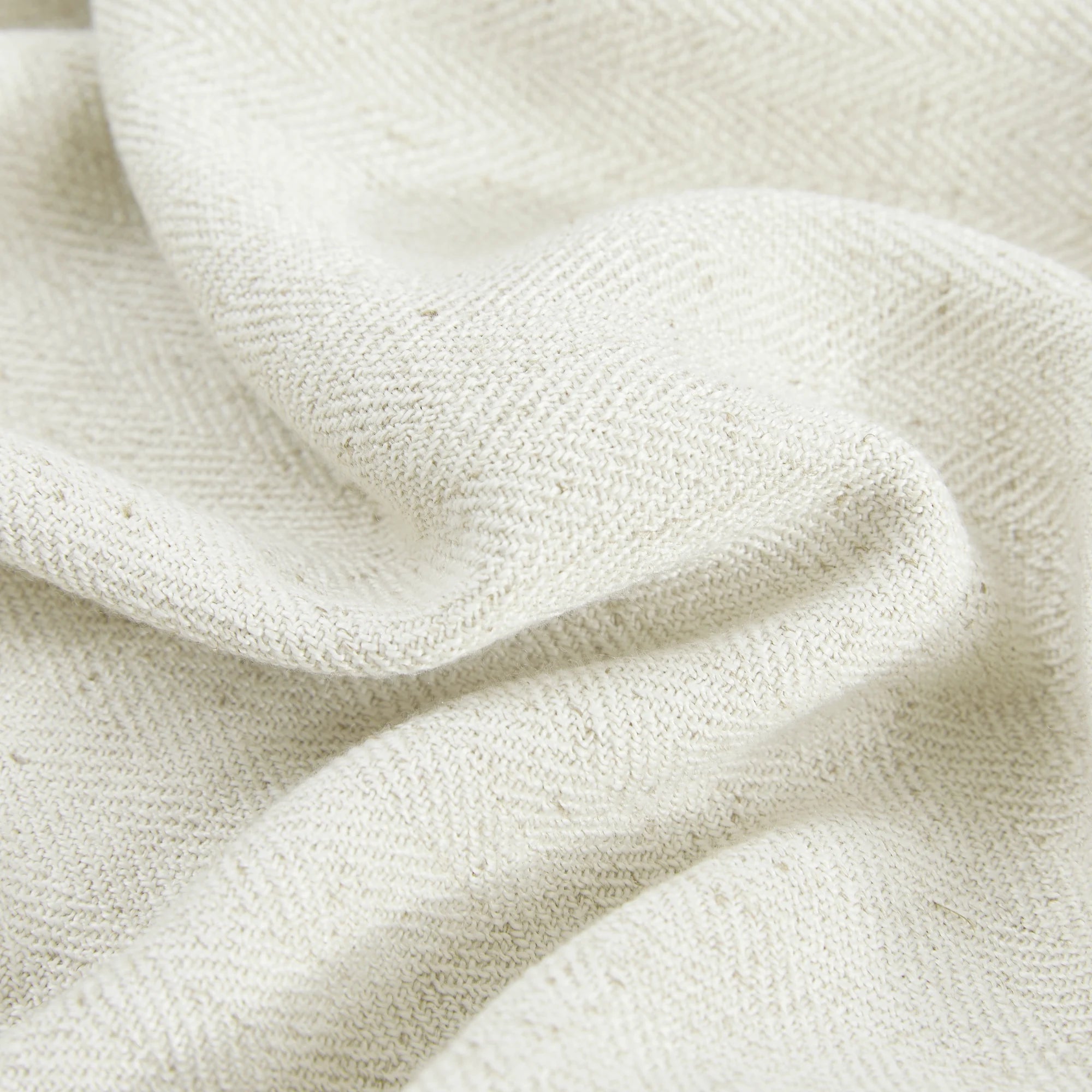 Liranne 958-3 linen cotton blend curtain, warm and elegant, detail display