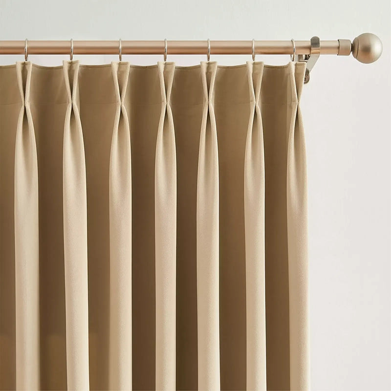 Freshine Marina Soft Blackout Velvet Curtains – Luxurious Light Blocking for Serenity