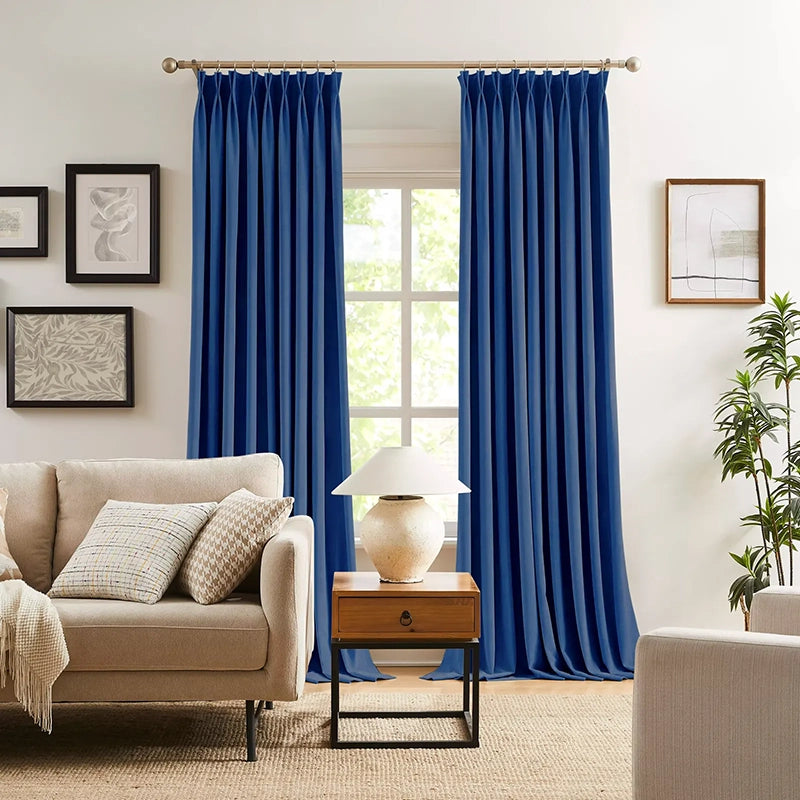 Freshine Marina Soft Blackout Velvet Curtains – Luxurious Light Blocking for Serenity