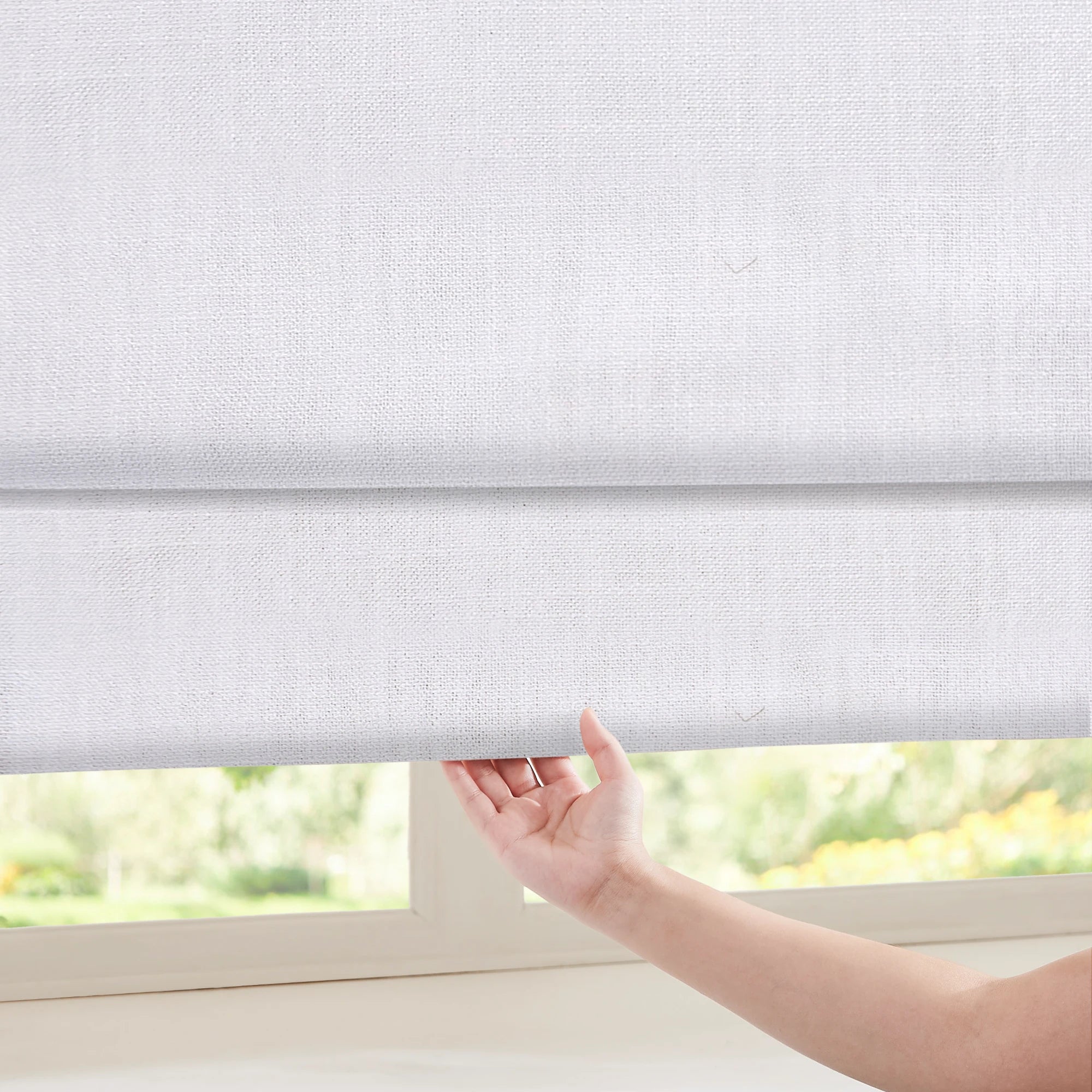 Marisol Linen Roman Shades