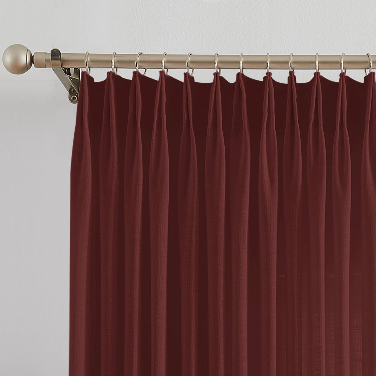 Marisol Linen Curtains timeless natural linen, elegant drape, softly diffused sunlight, hook detail display