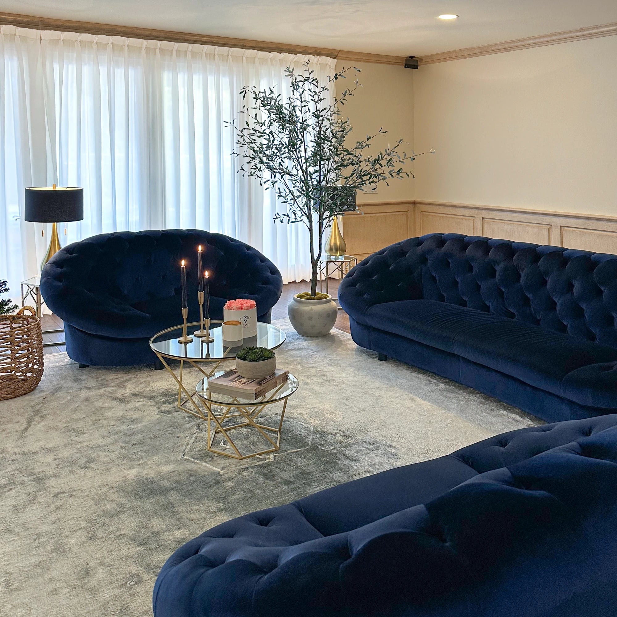 Mira solid sheer curtains 6320-1-2, light filtering drapes showcased in a living room setting to display product features