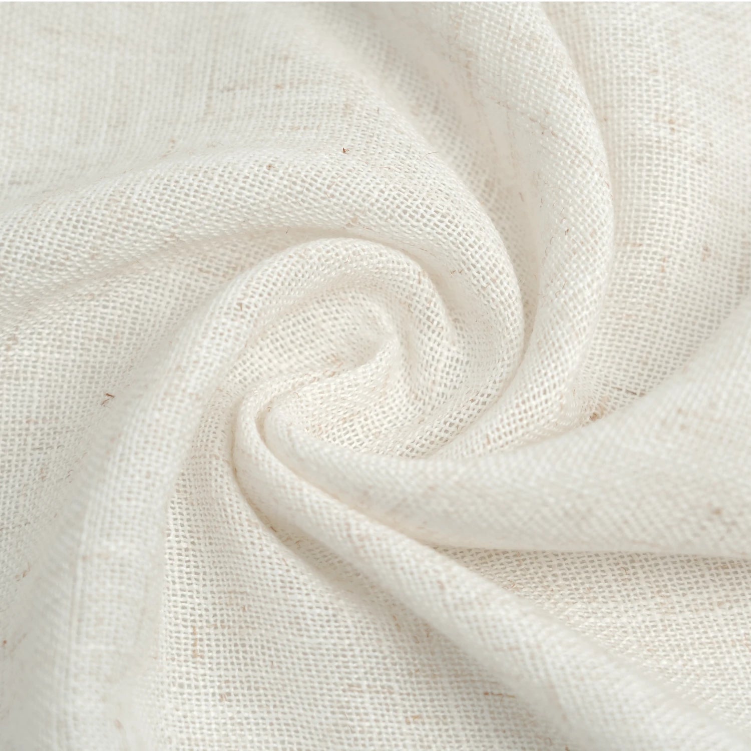 Miravel Linen Blend Semi Sheer Curtains