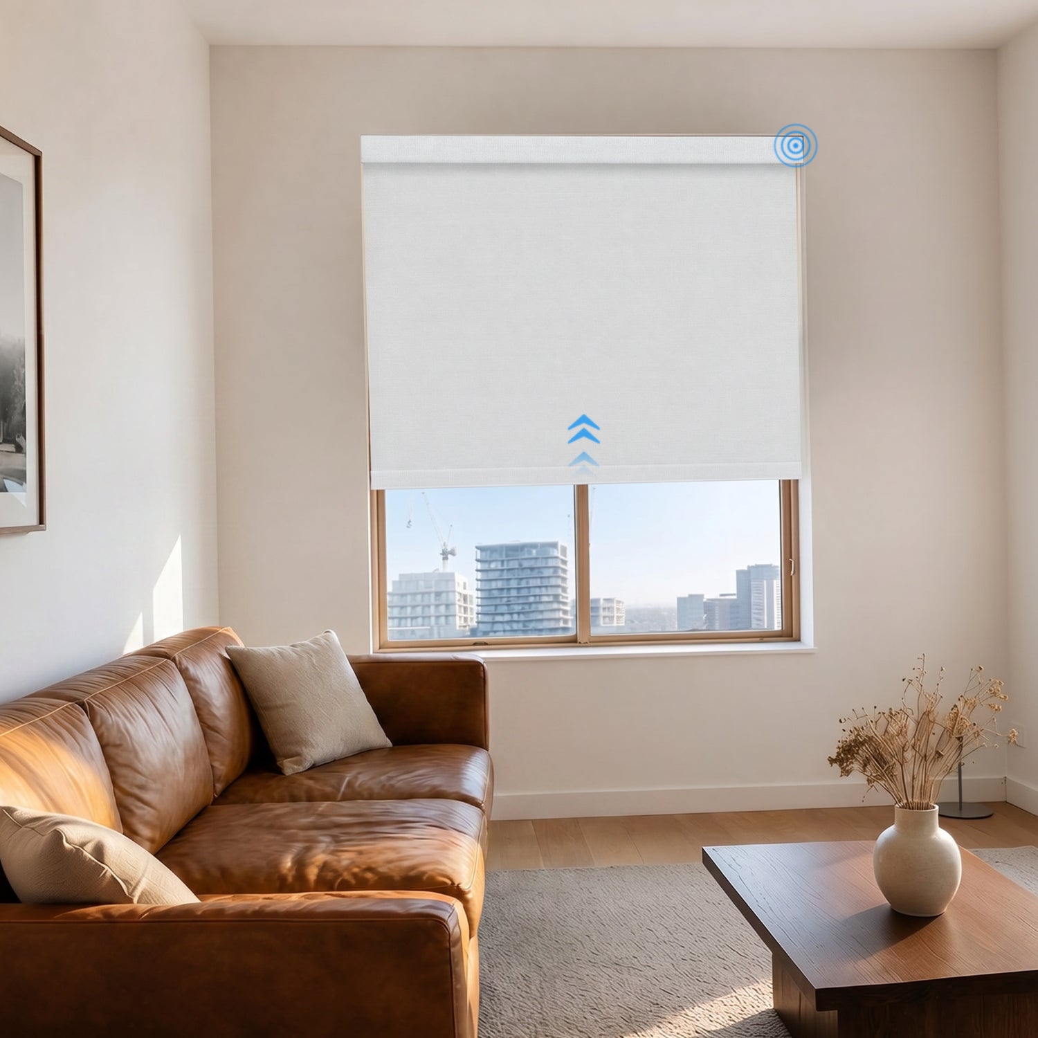 Orianne Smart Motorized 100% Blackout Roller Shades