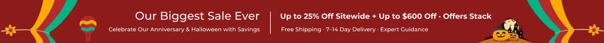 Our Biggest Sale Ever. Up to 70% Off Select Styles. Extra $600 Off & Up to 25% Off Sitewide.
