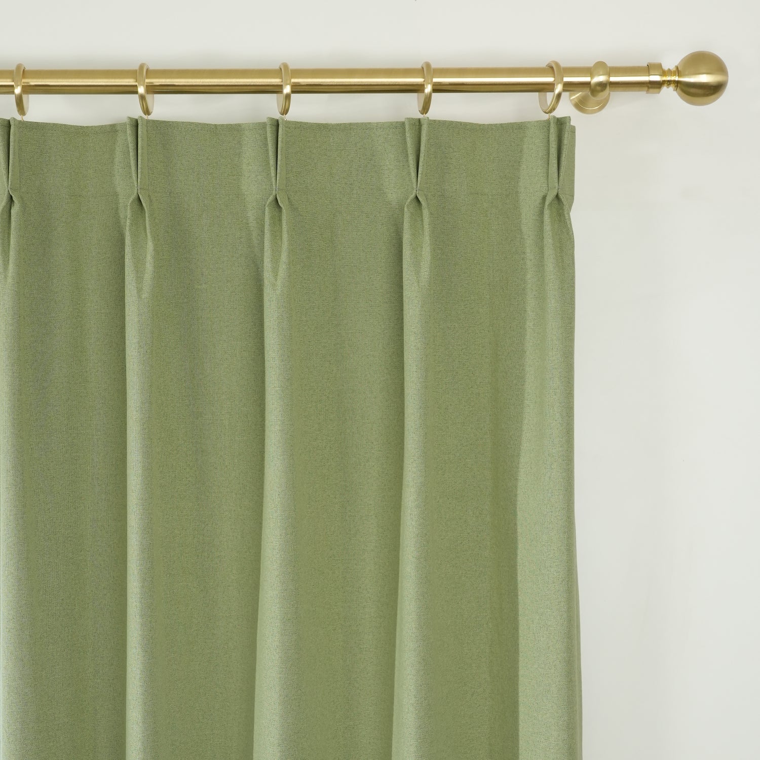 Saphira Linen Textured 100% Blackout Curtains
