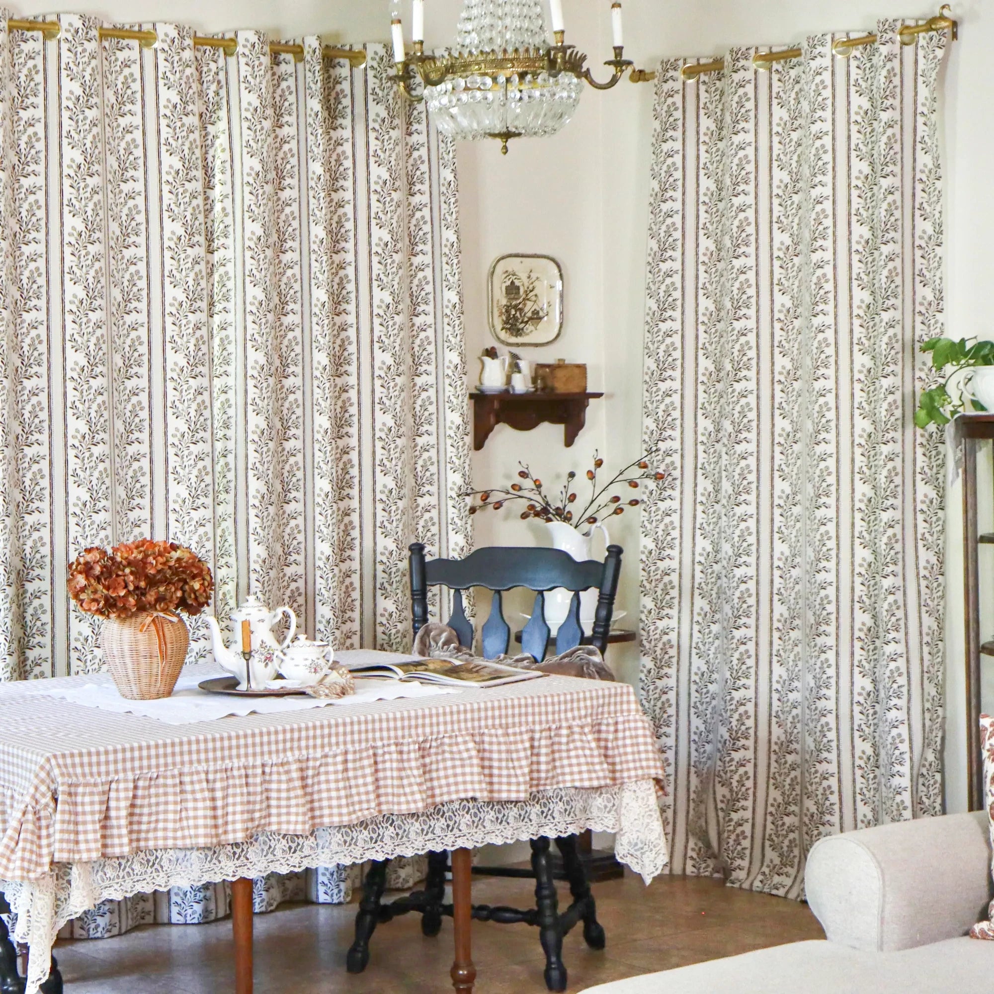 Sariel - Beige & Brown 132