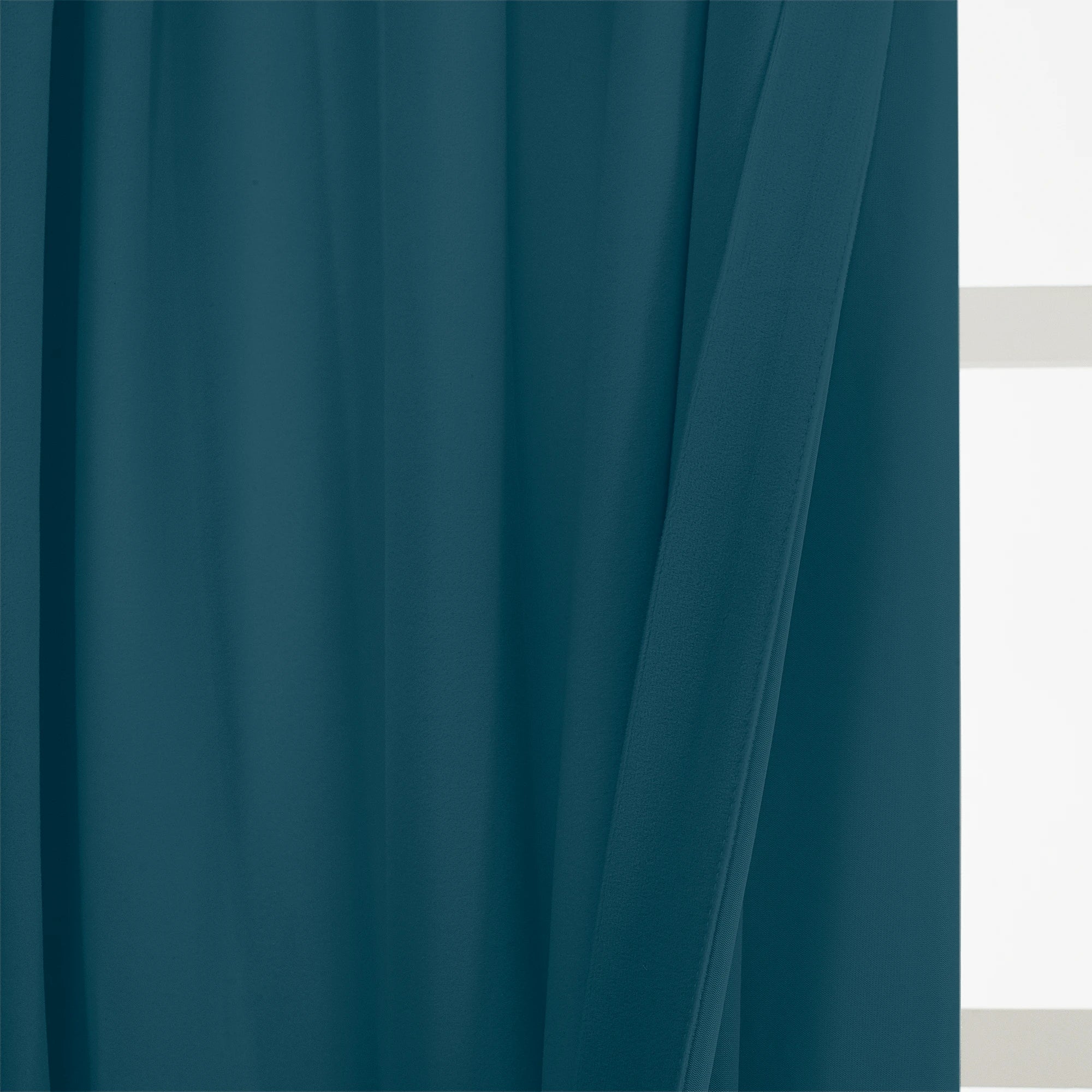 Selene Velvet Curtains for Room Darkening - Luxurious Drapes J803-55_scene_5 showcasing elegant drape effect, soft velvet texture and cozy modern home interior ambiance