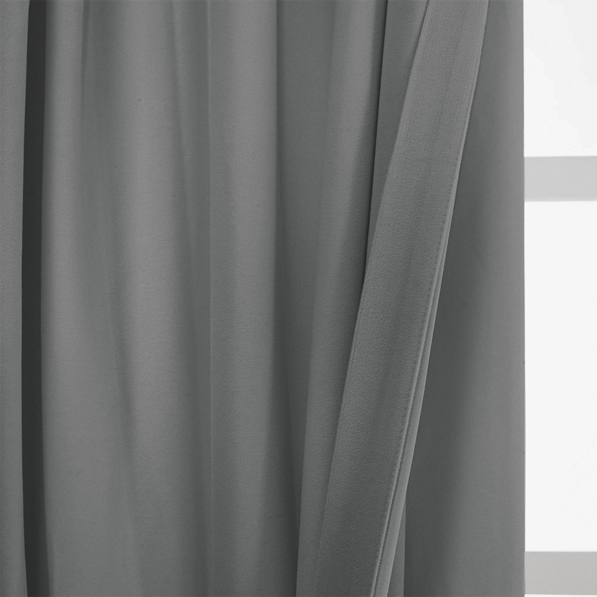 Selene Velvet Curtains for Room Darkening - Luxurious Drapes J803-81_scene_5 presenting elegant velvet drapes in a cozy living space, emphasizing rich texture, perfect draping and superior room darkening function