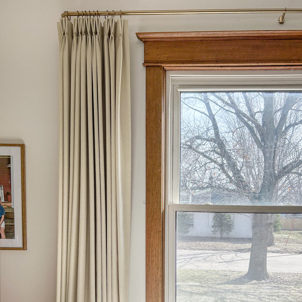 Seraphine Linen Texture Blackout Light Filtering Curtains