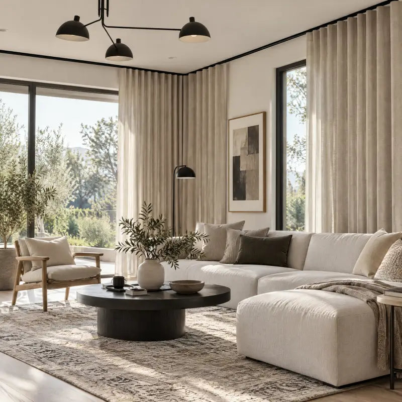 Tavira Low-Profile Aluminum Curtain Track