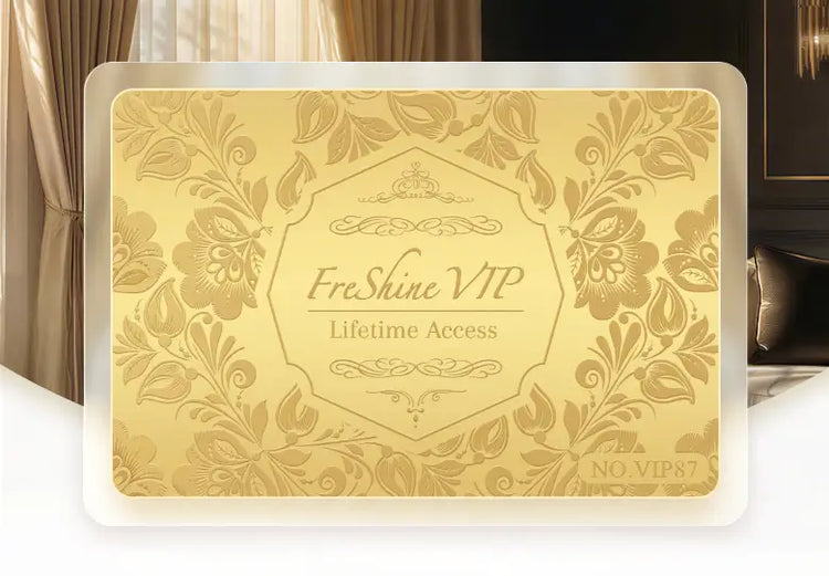 VIP exclusive promotion top banner