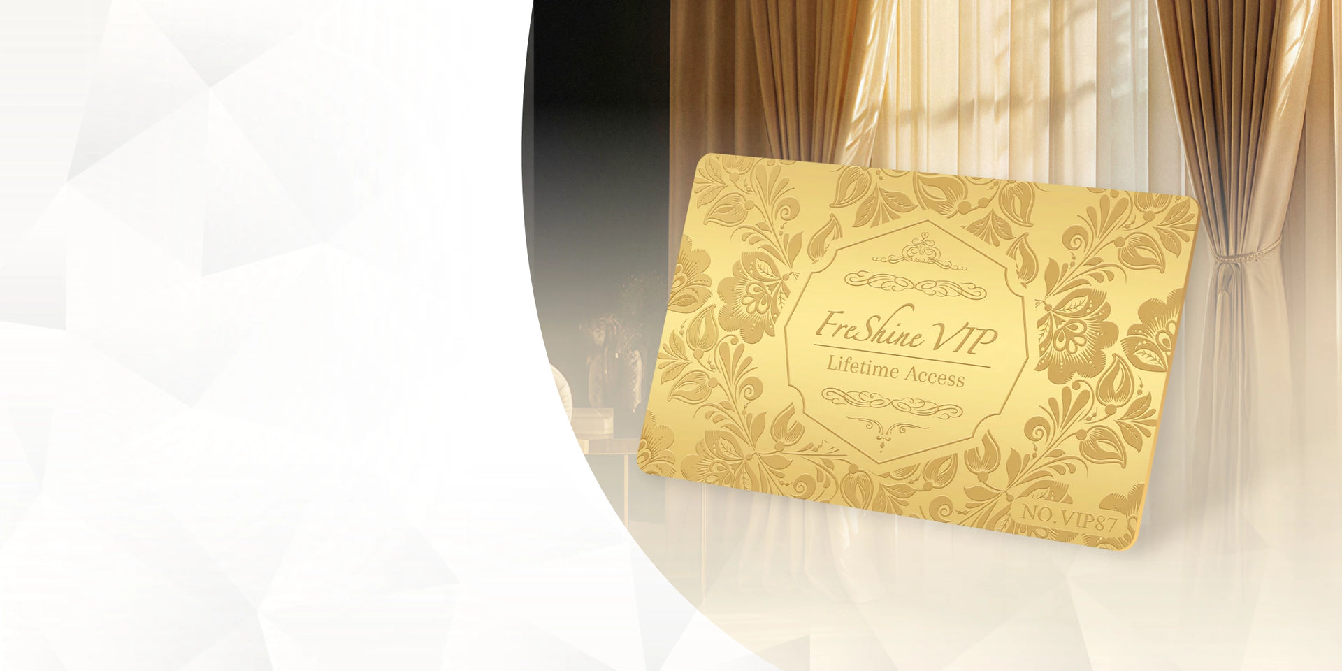 VIP exclusive promotion background