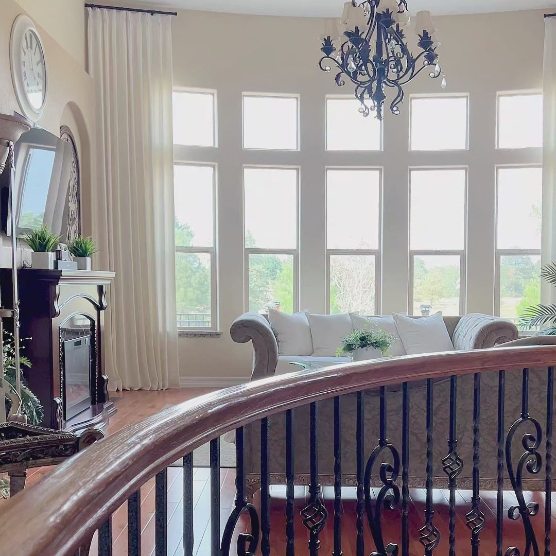 Elowen Floor-to-Ceiling Heavyweight Drapery for Living Room & Bedroom