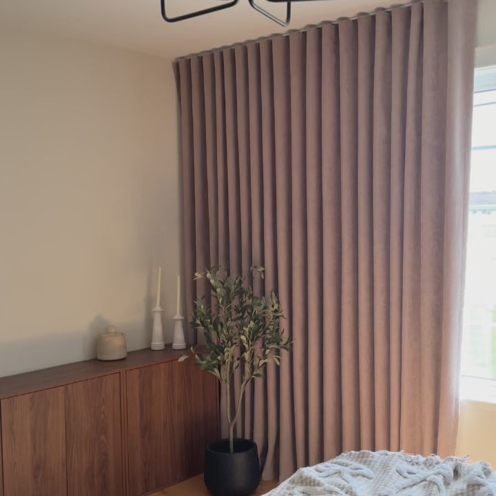 Arlise 100% Blackout Chenille Drapes for Better Sleep and Privacy
