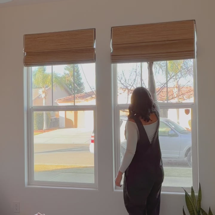 Freshine Seris Jute Bamboo Woven Shade – Effortless Natural Elegance for Light & Privacy