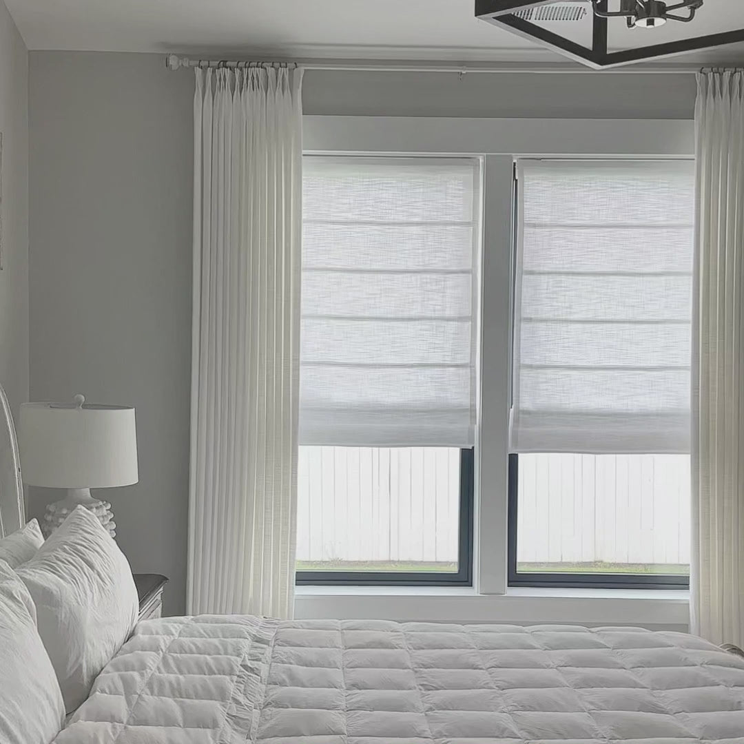 Emilia Cotton Roman Shades