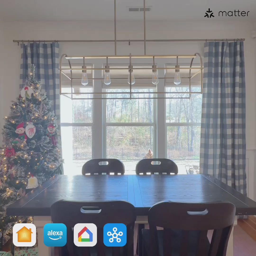 Fiora Smart Motorized Cotton Roman Shades
